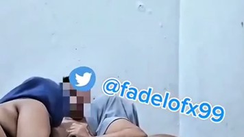 Threesome Sekasur Bareng Teman Istri Hijab